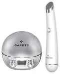 Garett Beauty Pretty Face + Glow Eye White &ndash; Daugiafunkcinis veido ir akių grožio prietaisas su LED terapija, valymu ir masažu
