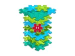 Muffik Orthopedic Sensory Mat Set 11-in-1 Ocean Puzzle Tiles MFK-064