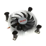 Akasa AK-CC7122BP01 žemo profilio CPU au&scaron;intuvas, LGA775/LGA1156/LGA1155, aliuminis, 75 mm
