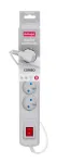 Activejet pilkas ilgintuvas su laidu ACJ COMBO 5G/3M/BEZP. AUT/S