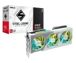 ASRock AMD Radeon RX 9060 XT Steel Legend 16GB OC vaizdo plok&scaron;tė