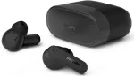 PHILIPS belaidės ausinės TAT2000BK/00 True Wireless In-Ear Bluetooth 5.0 su įkrovimo dėklu, IPX4 apsauga nuo purslų ir prakaito, įmontuotu mikrofonu, juodos