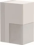 BEG Aleum Glow WB White 180&deg; PIR judesio detektorius, montuojamas ant sienos, IP54, 12 m veikimo nuotolis
