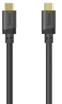 USB-C į USB-C laidas 5 Gbps, 240 W, 0,75 m, juodas