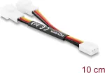 Delock Y-Fan laidas 1 x 3 kontaktų lizdas į 2 x 3 kontaktų ki&scaron;tukus 10 cm