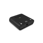 R&Oslash;DE AI-Micro mobilioji garso sąsaja, 2x 3,5 mm TRS/TRRS įvestys, 3,5 mm ausinių i&scaron;vestis, USB-C, juoda