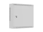 LANBERG TPR-10 sieninis įrengimų spintas 400x400x140 mm pilkas, surinktas su perforuota tvirtinimo plok&scaron;te