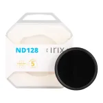 Irix Edge ND128 95 mm neutralaus tankio filtras &ndash; 7 stopų, mažas spalvų poslinkis
