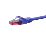 DSIT DC-68-100 CAT6 U/UTP tinklo kabelis, 10 m, violetinės spalvos, 100% varis