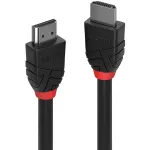 LINDY 36473 HDMI-HDMI 3 m juodas laidas, 4K UHD, auksu dengtais kontaktais