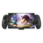 Deltaco GAM-196 laidinis USB-C žaidimų pultas Nintendo Switch 2, juodas