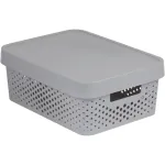 CURVER Recycled Infinity 11L dėžė laikymui 36x27x14 cm pilka