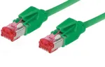 Good Connections Cat.6 S/FTP PiMF halogenų neturintis tinklo kabelis, Hirose RJ45, žalias, 7 m 8066-107G