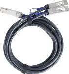 BlueLAN 980-9I99F-00H002-BL suderinamas su NVIDIA 200G QSFP56 į 2x100G QSFP56 pasyvus DAC i&scaron;skaidymo kabelis