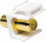 LogiLink NK0026 RCA lizdas &ndash; F tipo lizdas adapteris, geltonas