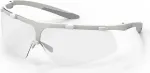 Uvex Super Fit ETC 9178 apsauginiai akiniai su apsauga nuo rasojimo ir UV spindulių, skaidrūs stiklai, antracito/mėlyni rėmeliai 9178415