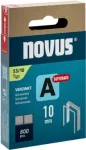 Novus Type 53 smulkios vielos segtukai A 10 mm, itin kietas cinkuotas plienas, 800 vnt., 042-0778