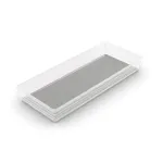 KIS Box Sistemo Organizer 8, 37,5 x 15 x 5 cm, permatomas/&scaron;viesiai pilkas