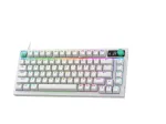 Logitech G316 X 75 klaviatūra (920-014315), balta, FR
