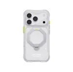 Skinarma Saturn MagSafe dėkliukas su sukamu stovu iPhone 18 Pro / 17 Pro telefonams, &scaron;erk&scaron;ninės spalvos