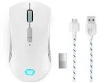 Žaidimų pelė Lenovo Legion M600 RF belaidė + Bluetooth + USB Type-A, ambidekstrinė, 16000 DPI, 9 mygtukų, įkraunama