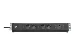 Brennenstuhl Premium-Web-Line V3 tinklu valdomas 4 lizdų ilgintuvas, Ethernet, 3m (1156057984)