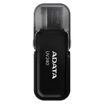 USB atmintukas ADATA UV240 32 GB USB 2.0 Type-A, juodas, užlenkiamas dangtelis