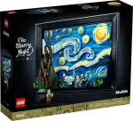 Konstruktorius LEGO 3D replikos modelis Vincent van Gogh Žvaigždėta naktis, Ideas 21333, 2316 dalių, 18+