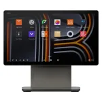 SUNMI D3 Pro POS sistema 4 GB / 64 GB, 15,6" Full HD jutiklinis ekranas su daugiata&scaron;kiu valdymu, Android 13, Wi-Fi, juoda