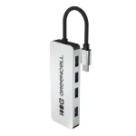 USB &scaron;akotuvas Green Cell HUB-GC-C4A &mdash; 4 prievadų USB-C 3.0 &scaron;akotuvas