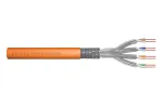 DIGITUS montavimo kabelis - Cat 7 - S/FTP - AWG 23/1 simplex - 1000 m - oranžinis