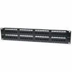 Intellinet skirstomasis skydas, Cat6, UTP, 48 prievadų, 2U, juodas