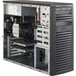Supermicro SuperChassis 732D4-903B serverio korpusas bok&scaron;to tipo, E-ATX, 900 W, juodas, USB/audio