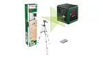 Bosch Quigo Green Set 0603663C04 lazerinis kryžminių linijų prietaisas