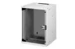 DIGITUS 10IN 9U sieninis montavimo kabinetas - SOHO PRO 460 x 315 x 300mm pilka
