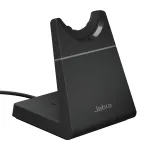Jabra Evolve2 65 Deskstand USB-C - Juoda, Bazinė stotelė, Juoda