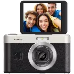 Kodak PIXPRO C1 kompakti&scaron;kas fotoaparatas juodas &ndash; 13 MP CMOS &ndash; Full HD &ndash; 2,8 colio Flip-LCD