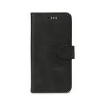eSTUFF ES67110006-BULK dėklas su pinigine iPhone 14 Pro, juodas