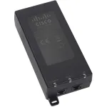 Cisco AIR-PWRINJ6= PoE injektorius (IEEE 802.3at), skirtas Aironet belaidžio ry&scaron;io prieigos ta&scaron;kams, 25 W, Gigabit Ethernet, juodas