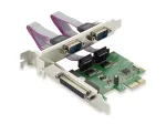 Conceptronic PCI Express plok&scaron;tė su 1 lygiagrečiuoju ir 2 nuosekliaisiais prievadais