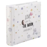 Hama To The Moon nuotraukų albumas Įvairiaspalvis 200 lapų 10 x 15 cm