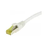 Pataisos kabelis RJ45, CAT6A 500MHz, 7,5 m, baltas, S-STP (S/FTP), TPE/LSZH (Ultraflex), AWG26, su Cat.7 žaliaviniu kabeliu, Synergy 21 (S217636)