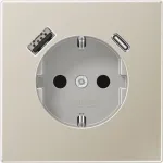 Jung ES1520-15CA SCHUKO ki&scaron;tukinis lizdas su USB Type AC