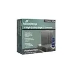 MediaRange Retail-Pack CD-Slimcases single - Slim Jewel Case f&uuml;r Speicher-CD - Kapazit&auml;t: 1 CD/DVD - Schwarz, durchsichtig (Packung mit 10) (BOX32)