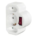 Hama 00223217 maitinimo ki&scaron;tuko adapteris baltas