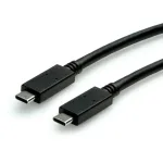 ROLINE USB3.2Gen2 laidas PD 20V5A Type C-C ST/ST 0,5m (11.99.9057)