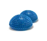 Pusiausvyros ir propriocepcijos sensoriniai pusrutuliai Qmed DRQM3GCH101 &mdash; pora, technopolimeras, &Oslash;16 cm, maks. apkrova 100 kg, mėlyni