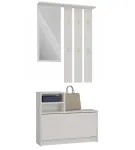 Spintelė batams VERA Cashmere GS1 1800&times;850&times;240 mm, su veidrodžiu, 1 lentyna, 6 kabliukais