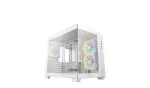 Korpusas DeepCool CG330 3F White &ndash; vidutinis bok&scaron;tas ATX, baltas