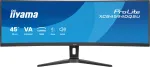 Kompiuterio monitorius IIYAMA XCB4594DQSU-B1 44 colių (111,8 cm) lenktas Dual QHD 5120&times;1440 VA LED, 2 ms, USB-C, USB 3.2, VESA, garsiakalbiai
